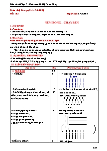 Giáo án Thể dục Lớp 7 - Tuần 32 - Năm học 2011-2012 - Lê Thị Thanh Giang