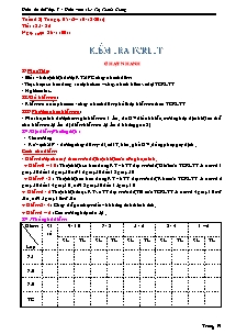 Giáo án Thể dục Lớp 7 - Tuần 35+36 - Năm học 2011-2012 - Lê Thị Thanh Giang