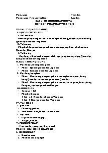 Giáo án An ninh Quốc phòng Khối 10 - Bài 1: Tổ chức quân đội và công an nhân dân Việt Nam (Tiết 1) - Nguyễn Thị Cúc