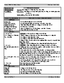 Giáo án môn Thể dục Khối 7 - Tiết 41+42 - Năm học 2012-2013