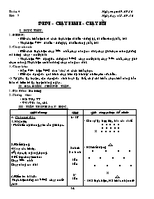 Giáo án môn Thể dục Khối 7 - Tiết 7+8 - Năm học 2010-2011