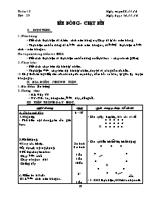 Giáo án môn Thể dục Khối 7 - Tuần 15 - Năm học 2010-2011