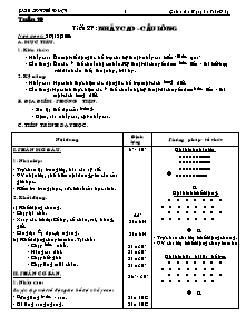 Giáo án môn Thể dục Khối 9 - Chương trình học kì 2