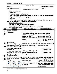 Giáo án môn Thể dục Lớp 8 - Chương trình học kì II - Năm học 2010-2011