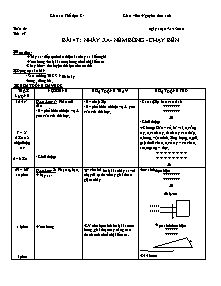 Giáo án môn Thể dục Lớp 8 - Tiết 1 đến 58 - Năm học 2009-2010