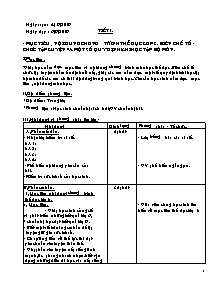 Giáo án môn Thể dục Lớp 8 - Tiết 1 đến 64