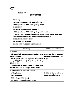 Giáo án Thể dục 8 - Chương trình học cả năm (Chuẩn kiến thức)