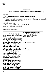 Giáo án Thể dục 8 - Chương trình học kì II