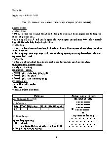 Giáo án Thể dục 8 - Tiết 1 đến 66 - Năm học 2012-2013 - Nguyễn Thị Thu