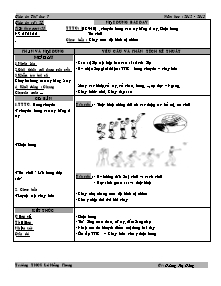 Giáo án Thể dục Khối 7 - Tiết 25+26 - Năm học 2012-2013