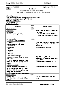 Giáo án Thể dục Khối 8 - Tiết 1 đến 36 - Năm học 2012-2013