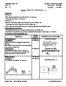 Giáo án Thể dục Khối 8 - Tiết 43: Nhảy xa - Nhảy dây (TTTC) - Năm học 2010-2011