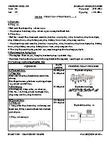 Giáo án Thể dục Khối 8 - Tiết 49: Nhảy xa - Nhảy dây (TTTC)- Năm học 2010-2011