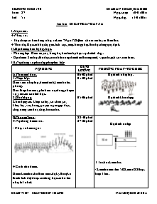 Giáo án Thể dục Khối 8 - Tiết 51: Kiểm tra nhảy dây - Năm học 2010-2011