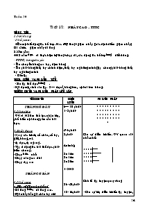 Giáo án Thể dục Khối 8 - Tiết 57 đến 59