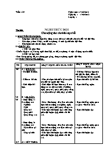 Giáo án Thể dục Khối 8 - Tuần 25 - Năm học 2012-2013