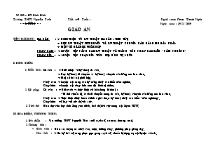 Giáo án Thể dục Lớp 10 - Tiết 49 - Phạm Thanh Ngân