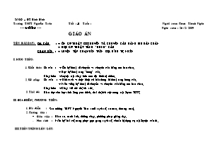 Giáo án Thể dục Lớp 10 - Tiết 51: Đá cầu - Chạy bền - Phạm Thanh Ngân