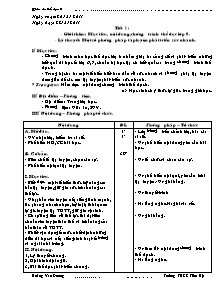 Giáo án Thể dục Lớp 8 - Chương trình cả năm - Hoàng Văn Dương