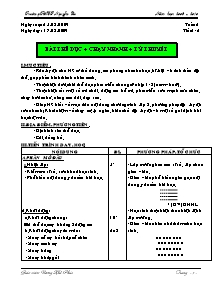 Giáo án Thể dục Lớp 8 - Tiết 1 đến 64 - Vương Khả Phúc