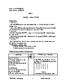 Giáo án Thể dục Lớp 8 - Tiết 1 đến 69 - Năm học 2010-2011