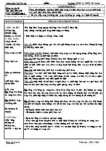 Giáo án Thể dục Lớp 8 - Tiết 23: Chạy nhanh - Đá cầu - Năm học 2012-2013