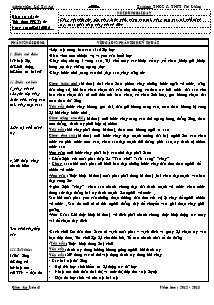 Giáo án Thể dục Lớp 8 - Tiết 24: Chạy nhanh - Đá cầu - Năm học 2012-2013