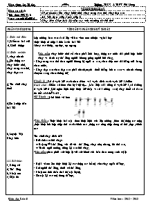 Giáo án Thể dục Lớp 8 - Tiết 3 - Năm học 2012-2013