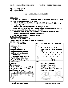 Giáo án Thể dục Lớp 8 - Tiết 37+38 - Năm học 2010-2011