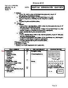 Giáo án Thể dục Lớp 8 - Tiết 39+40: Nhảy xa - Bóng chuyền - Chạy bền - Năm học 2011-2012 - Lê Thanh Trúc