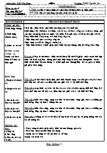 Giáo án Thể dục Lớp 8 - Tiết 47: Nhảy xa; Cầu lông - Năm học 2012-2013