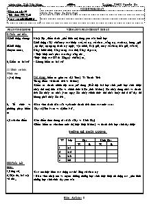 Giáo án Thể dục Lớp 8 - Tiết 52: Kiểm tra Nhảy xa Kiểu ngồi - Năm học 2012-2013