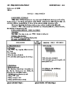 Giáo án Thể dục Lớp 9 - Tiết 23+24 - Năm học 2012-2013