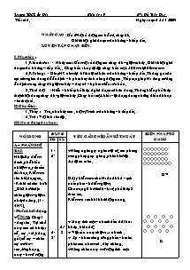 Giáo án Thể dục Lớp 9 - Tiết 26: Nhảy cao - Luyện tập Chạy bền - Năm học 2009-2010