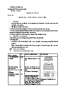 Giáo án Thể dục Khối 10 - Tiết 21 - Năm học 2010-2011 - Phan Quốc Hùng