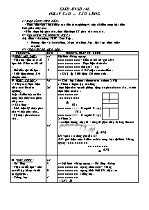 Giáo án Thể dục Khối 10 - Tiết 46: Nhảy cao; Cầu lông