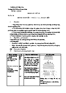 Giáo án Thể dục Khối 10 - Tiết 53: Bóng chuyền - Nhảy xa - Chạy bền - Năm học 2010-2011 - Phan Quốc Hùng