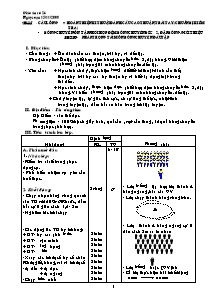 Giáo án Thể dục Khối 12 - Tiết 26: Cầu lông - Bóng chuyền