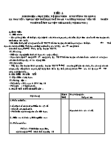 Giáo án Thể dục Lớp 10 - Tiết 1 đến Tiết 68