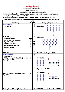 Giáo án Thể dục Lớp 10 - Tiết 17 - Dương Quang Huy