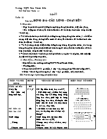 Giáo án Thể dục Lớp 10 - Tiết 22: Bóng đá - Cầu lông - Chạy bền - Năm học 2010-2011 - Phan Quốc Hùng