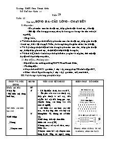 Giáo án Thể dục Lớp 10 - Tiết 29: Bóng đá - Cầu lông - Chạy bền - Năm học 2010-2011 - Phan Quốc Hùng