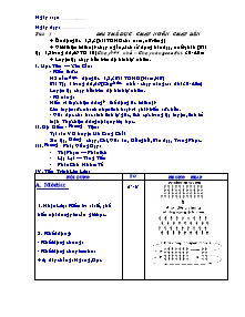 Giáo án Thể dục Lớp 10 - Tiết 3: Bài thể dục; Chạy ngắn; Chạy bền