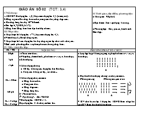 Giáo án Thể dục Lớp 10 - Tiết 3+4 (Chuẩn kiến thức)