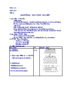 Giáo án Thể dục Lớp 10 - Tiết 4: Bài thể dục - Chạy ngắn - Chạy bền