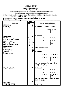 Giáo án Thể dục Lớp 10 - Tiết 5: TDNĐ; Chạy ngắn; Chạy ngắn; Chạy bền