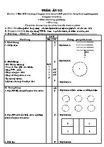 Giáo án Thể dục Lớp 10 - Tiết 53: Đá cầu; Chạy bền