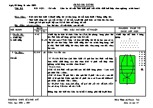 Giáo án Thể dục Lớp 10 - Tiết 56: Đá cầu (Chuẩn kiến thức)