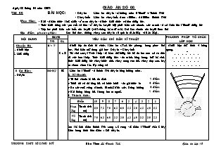 Giáo án Thể dục Lớp 10 - Tiết 66: Đẩy tạ - Chạy bền