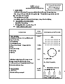 Giáo án Thể dục Lớp 12 - Tiết 13+14: Bài thể dục; Cầu lông - Nguyễn Minh Triết